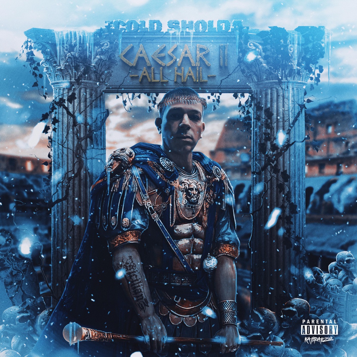 Caesar II All Hail by Cold Sholda album cover