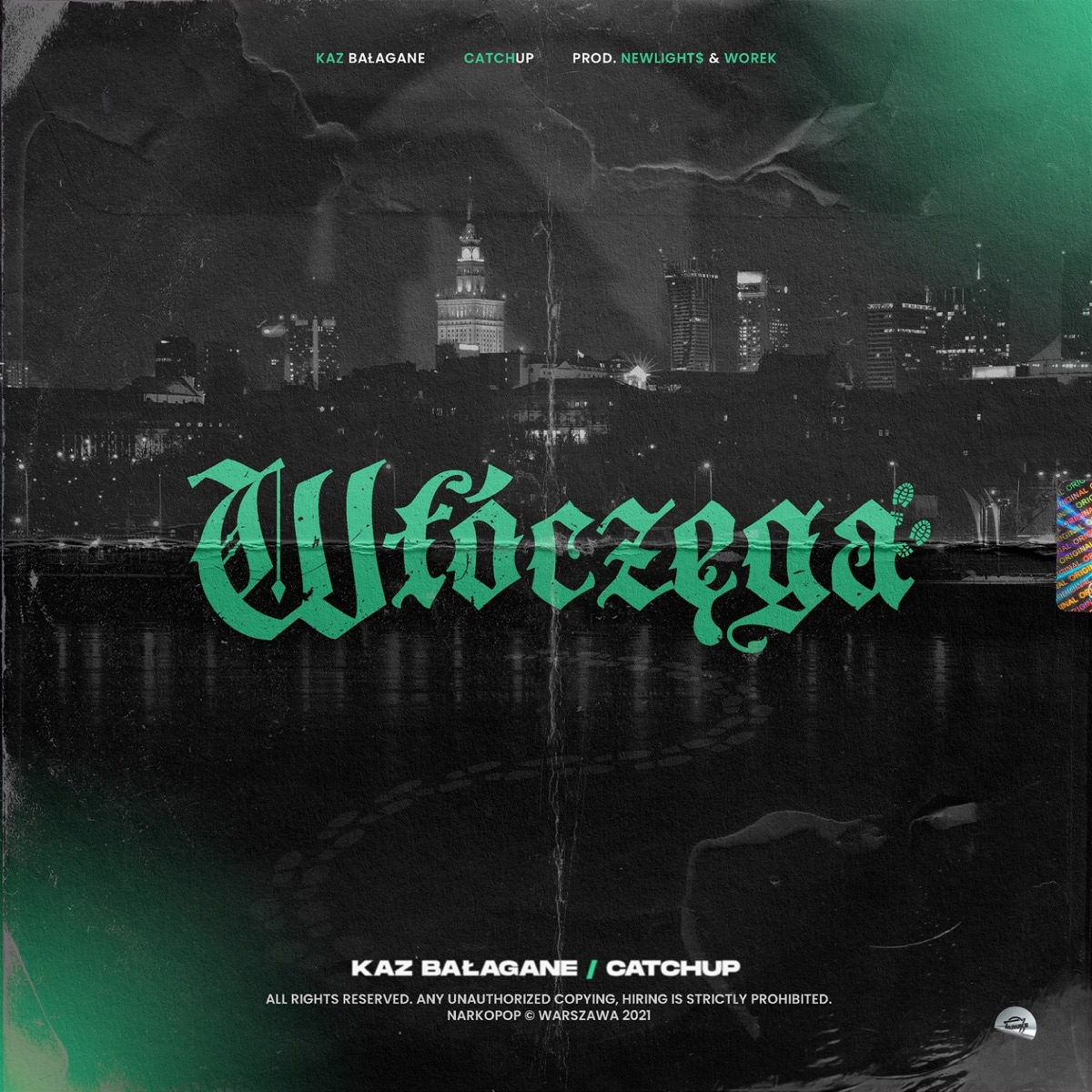 Włóczęga (feat. CatchUp) - Single by Kaz Bałagane album cover