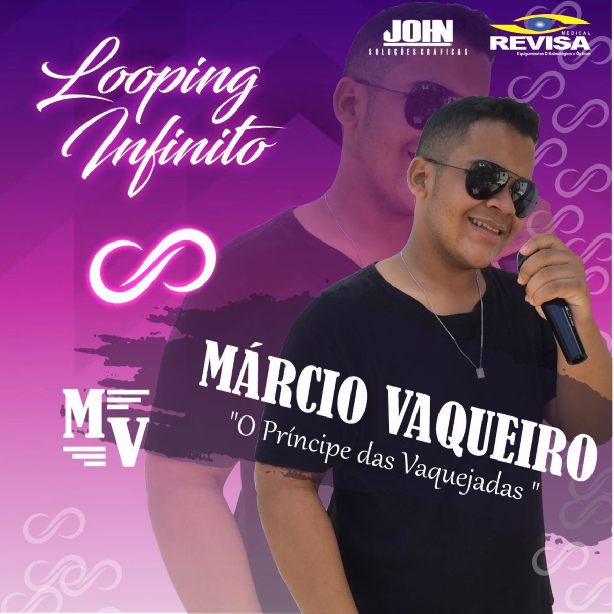 Looping Infinito - Single by Marcio Vaqueiro album cover