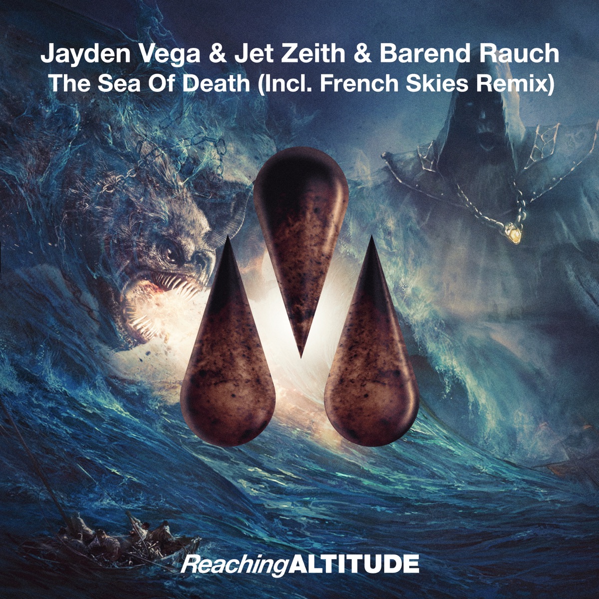 The Sea of Death - Single by Jayden Vega, Jet Zeith & Barend Rauch album cover