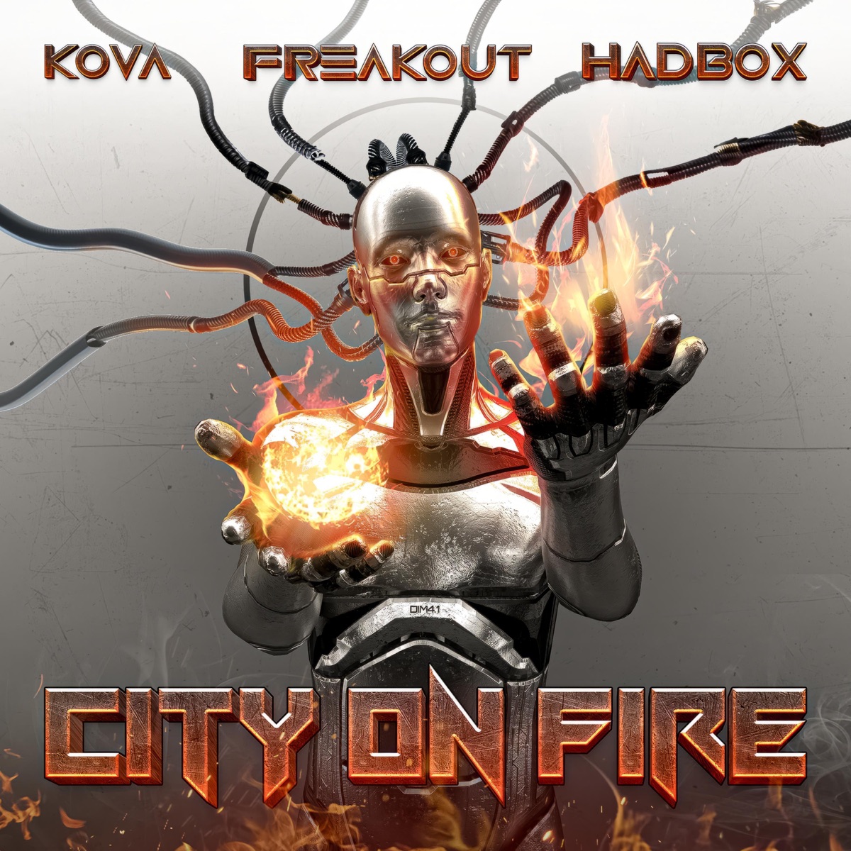 City On Fire - Single by Kova, Freakout BR & Hadbox album cover