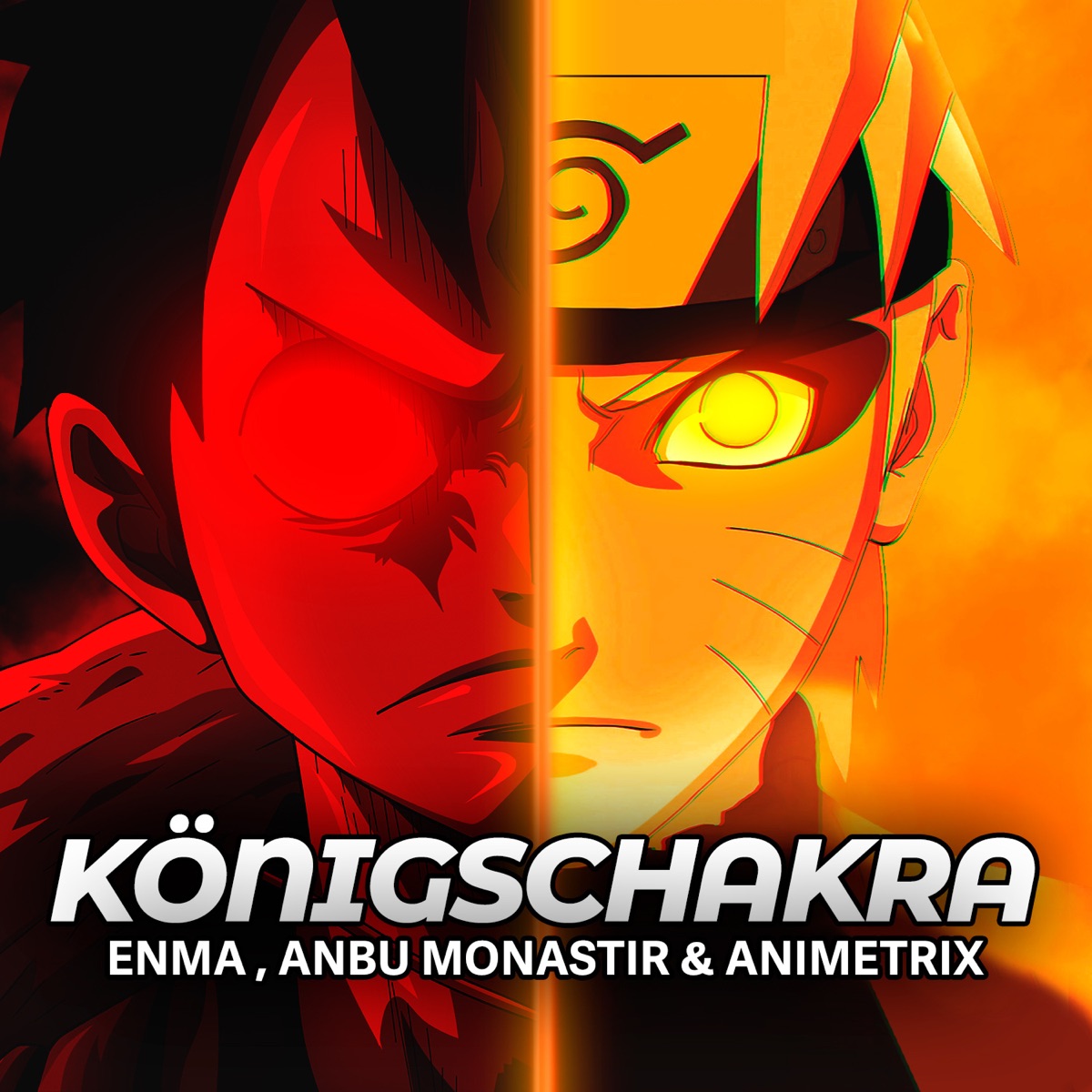 Königschakra (feat. Anbu Monastir & Animetrix) - Single by ENMA album cover