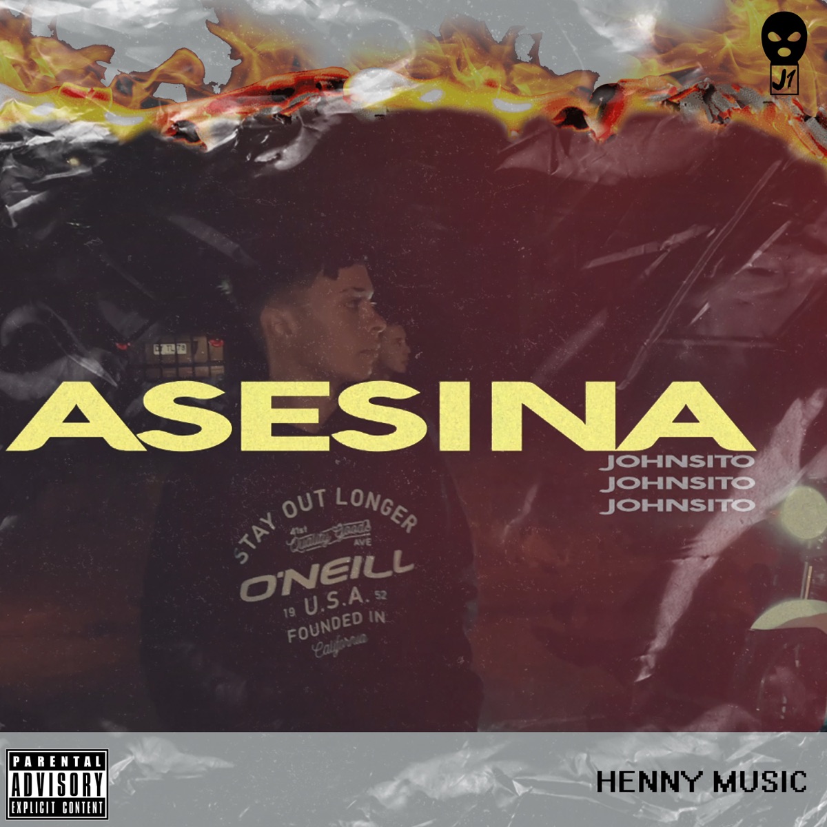 Asesina - Single by Johnsito album cover