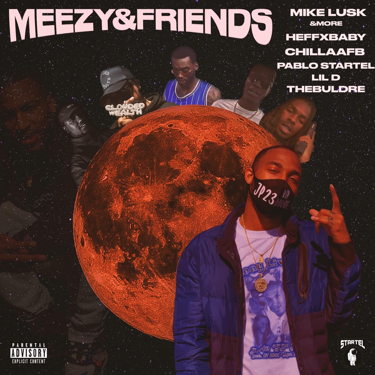 Meezy & Friends - EP by MikeLusk album cover