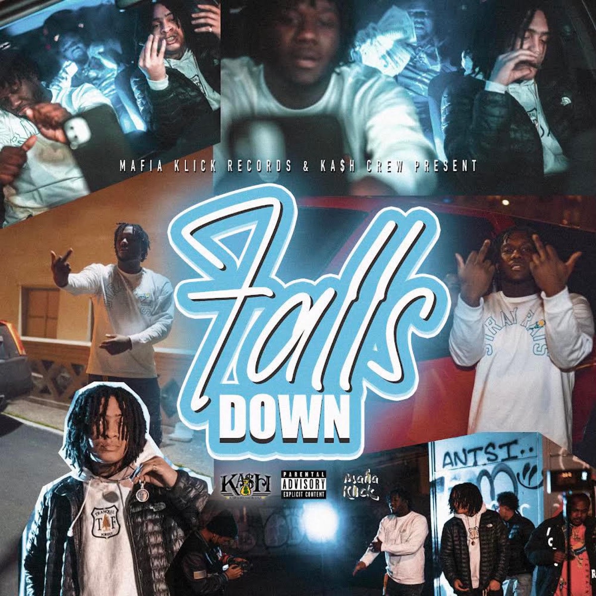 Fall Down (feat. Mafi D) - Single by MikeJack3200 album cover