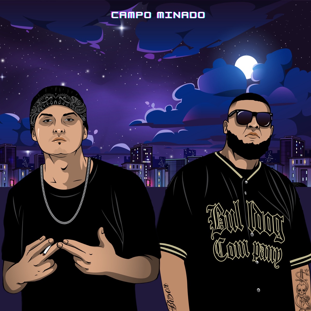 Campo Minado - Single by NabyBaby, Bizor & Krahm cva album cover
