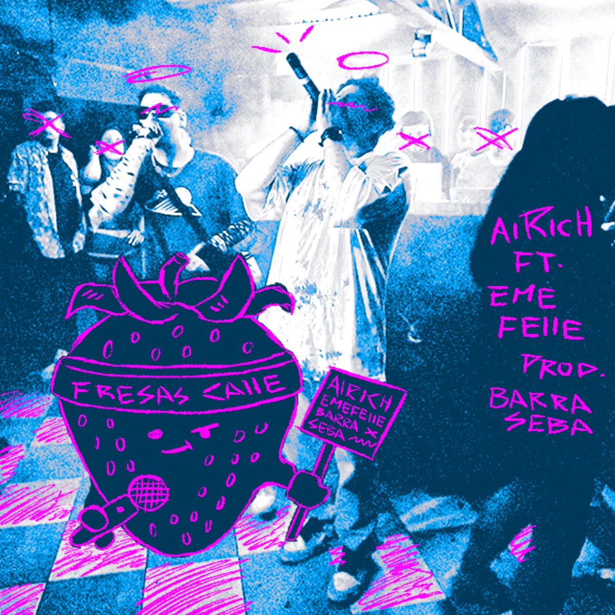 Fresas Calle - Single by aiRich & Emefelle album cover