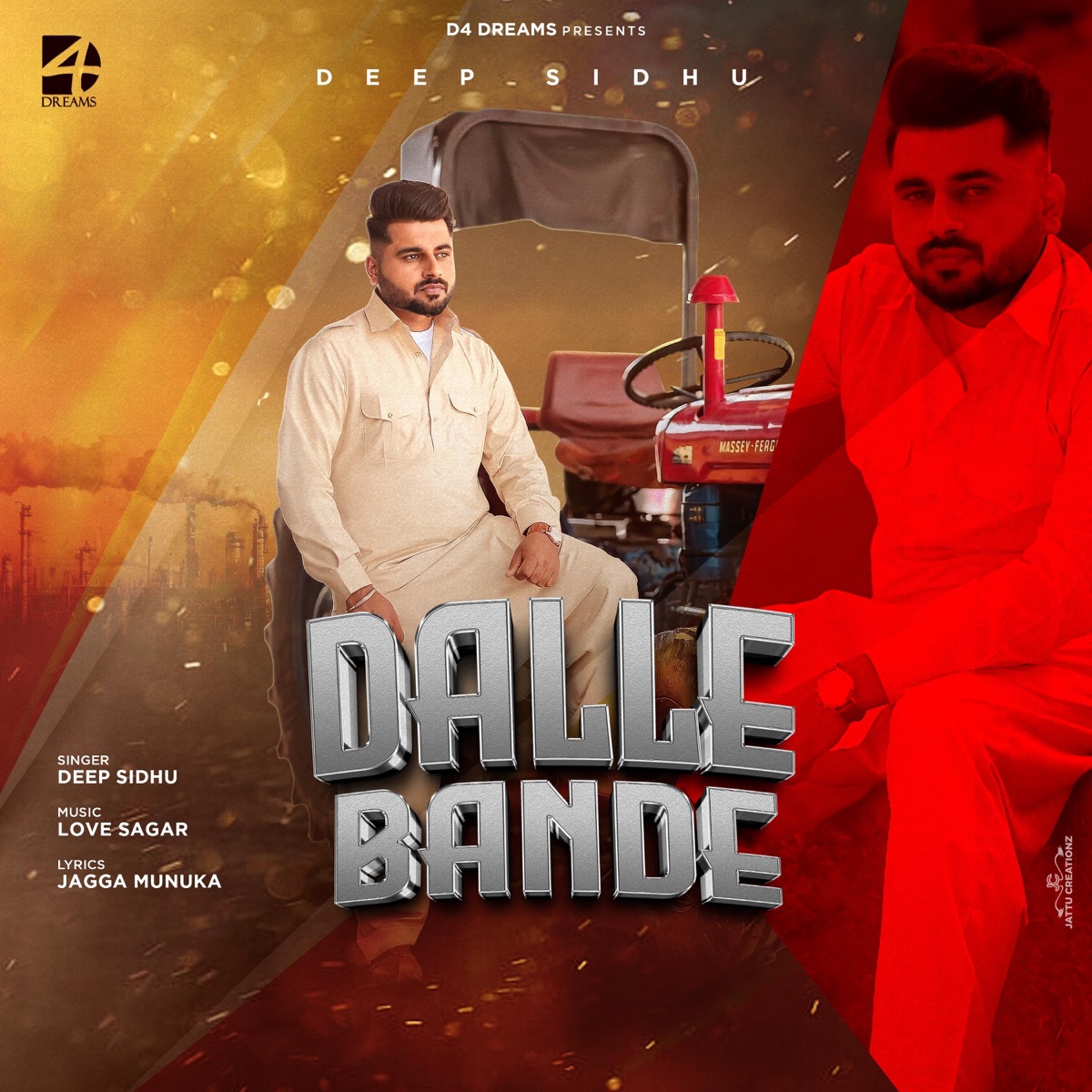 Dalle Bande - Single by deep sidhu album cover