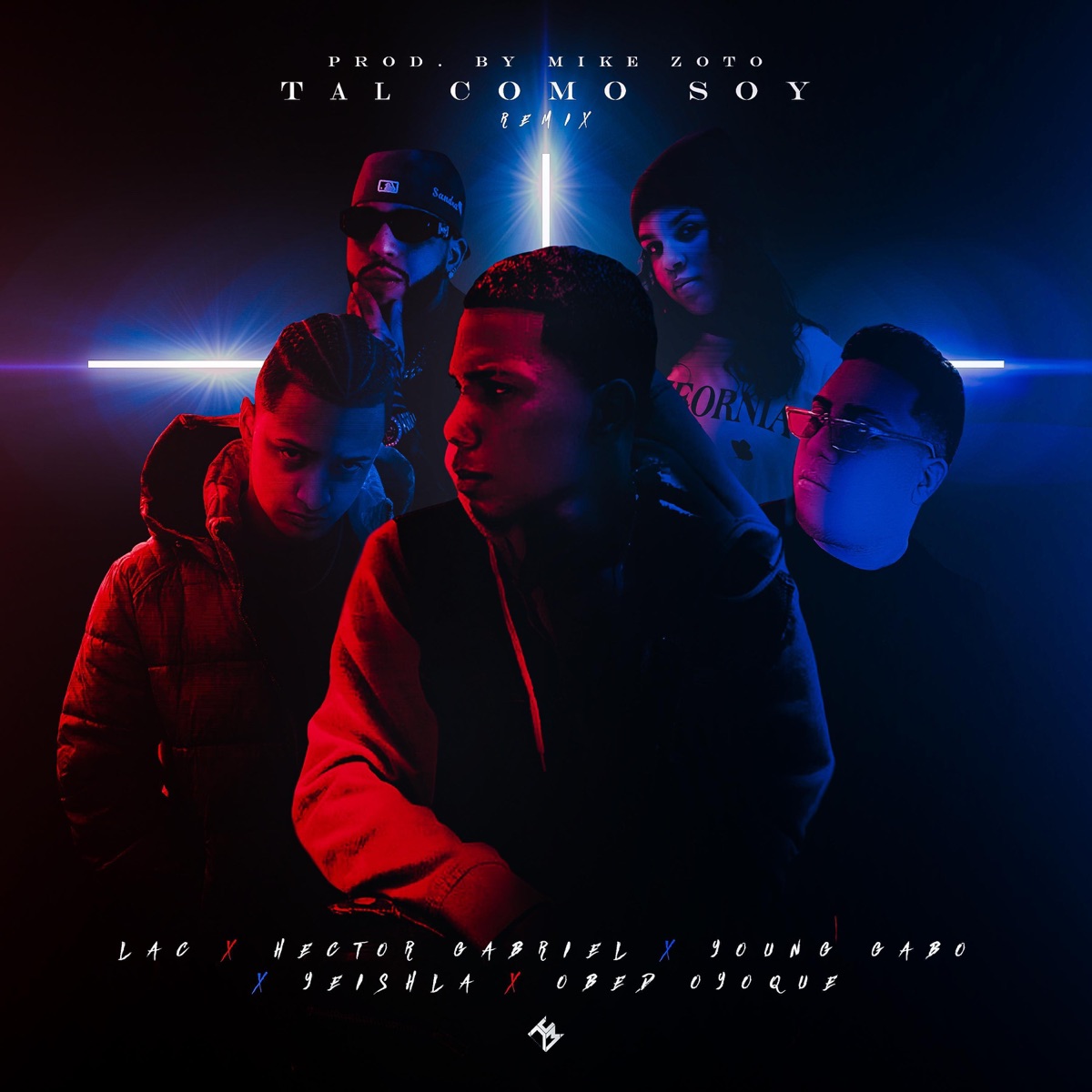 Tal Como Soy (feat. Héctor Gabriel, Young Gabo, Obedoyoque & YEISHLA) [Remix] - Single by L-A-C album cover