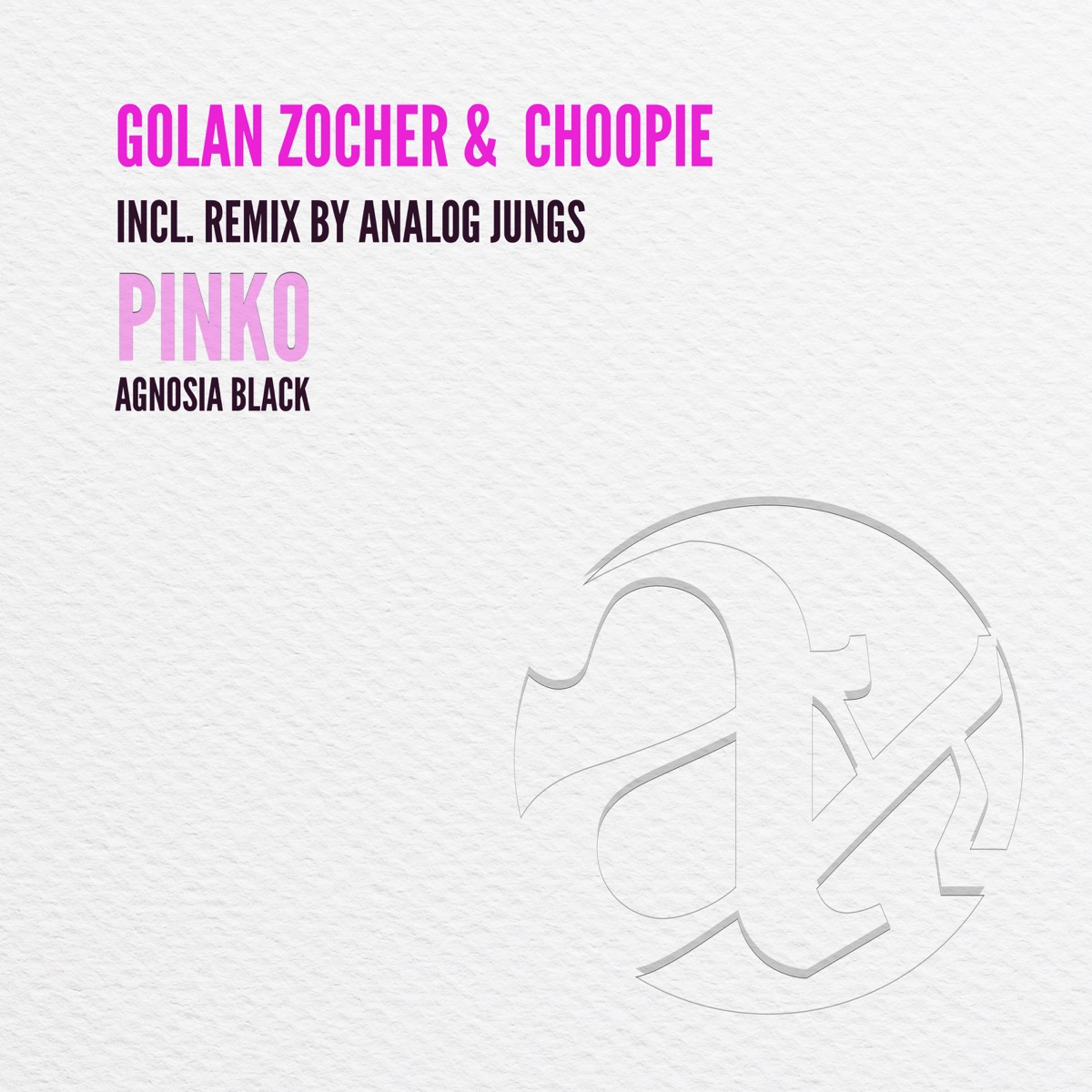 Pinko - Single by Choopie & Golan Zocher album cover