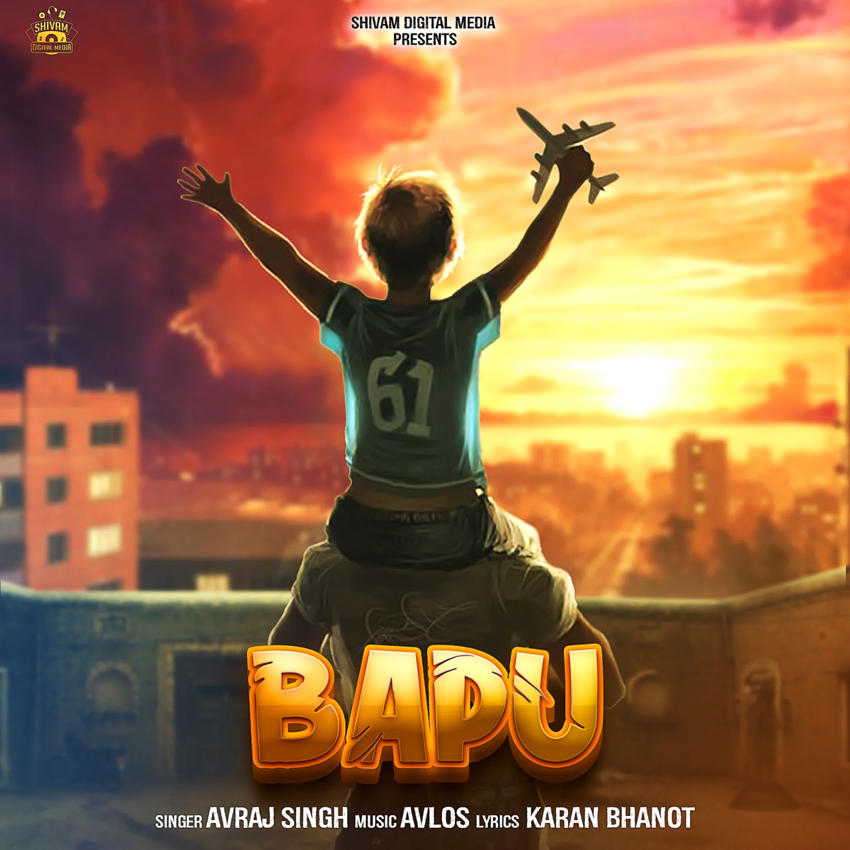 Bapu - Single by Avraj Singh album cover