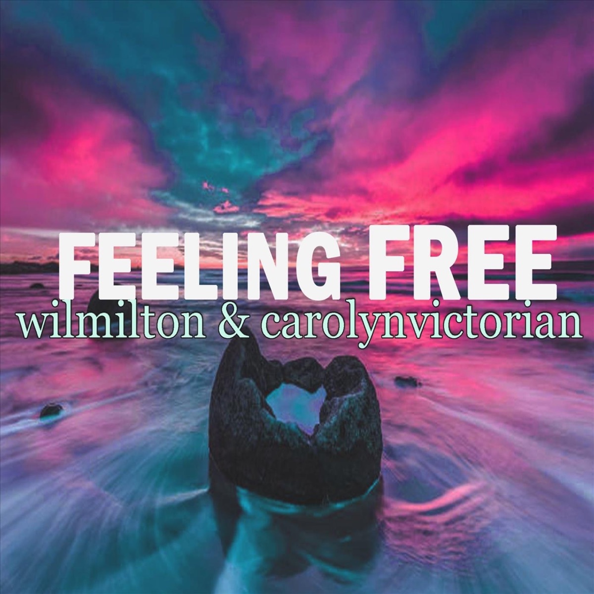 Feeling Free - Single by Wil Milton & Carolyn Victorian album cover