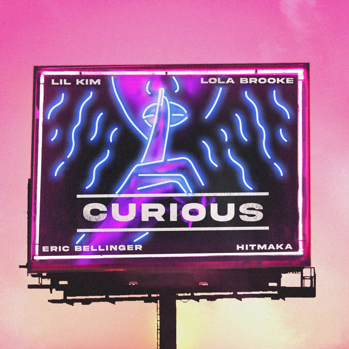 Curious (Remix) [feat. Lil' Kim & Lola Brooke] - Single by Eric Bellinger album cover
