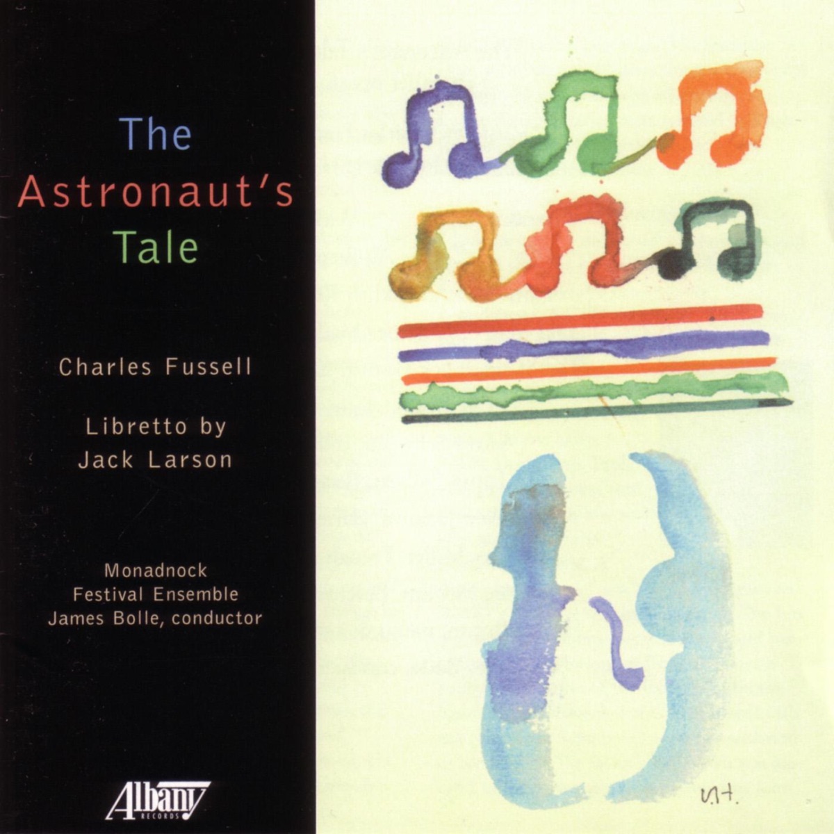 Fussell: The Astronaut's Tale by James Bolle & Monadnock Festival Ensemble album cover