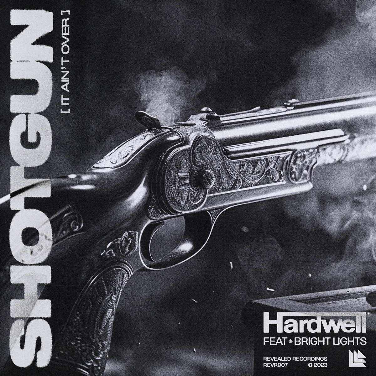 Shotgun (It Ain't over) [feat. Bright Lights] - Single by Hardwell album cover