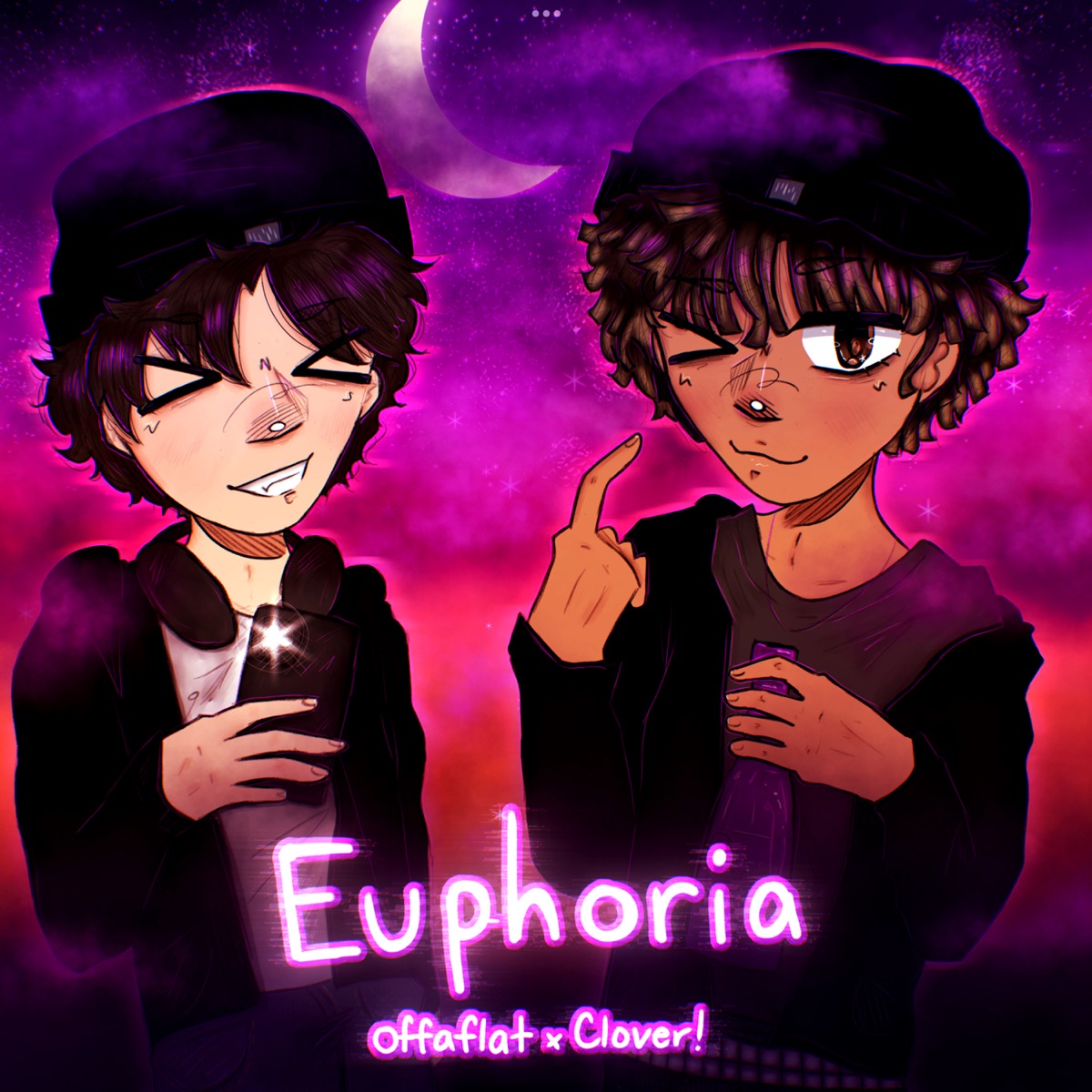 Euphoria! - Single by offaflat & Clover! album cover