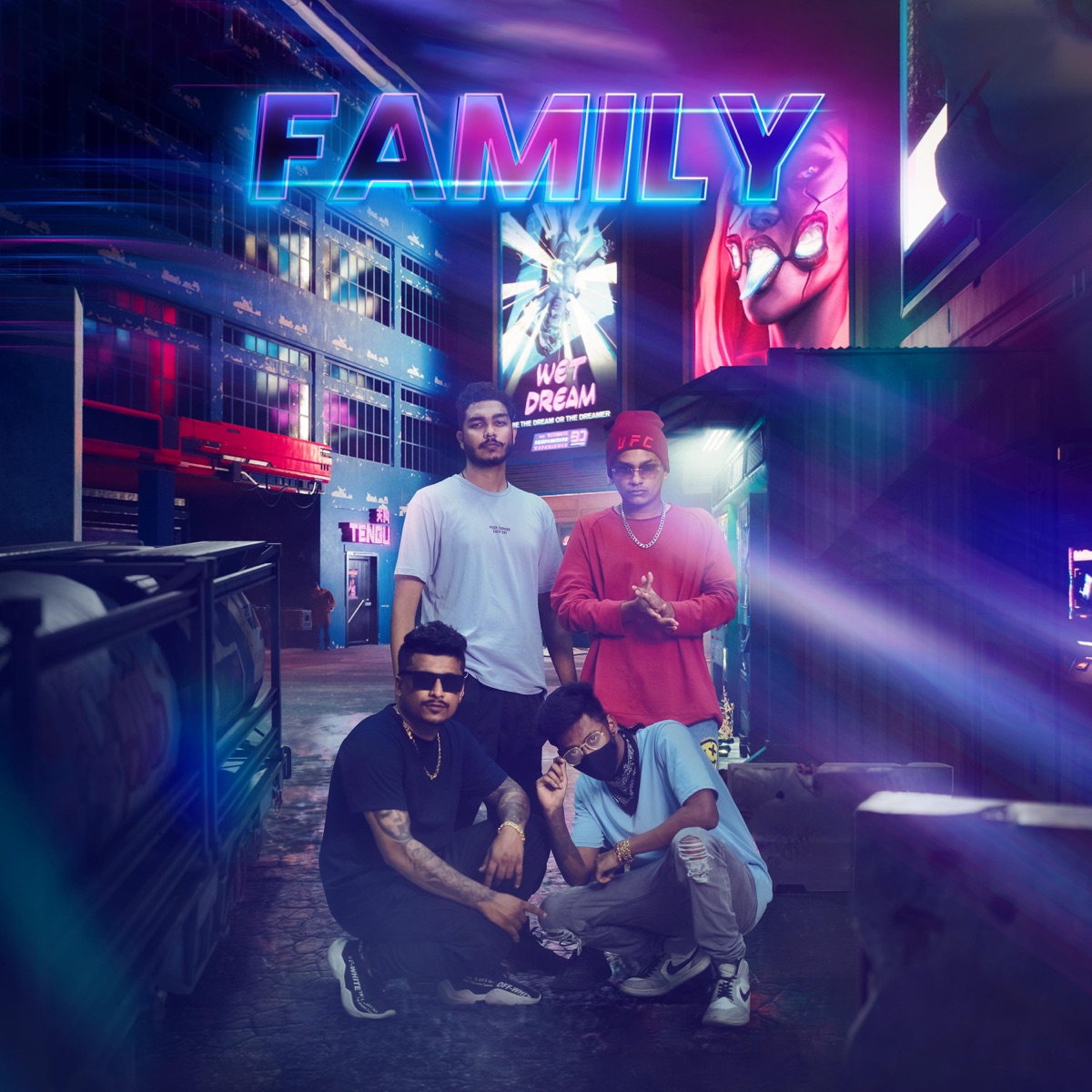 Family (feat. Shady Spades, Kenny Wolf & Kingah KD) - Single by Akhtar J album cover