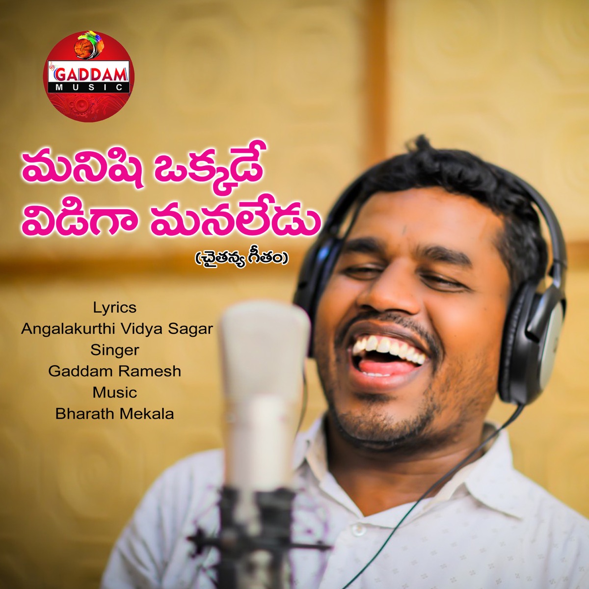 Manishi Okkade - Single by Gaddam Ramesh album cover