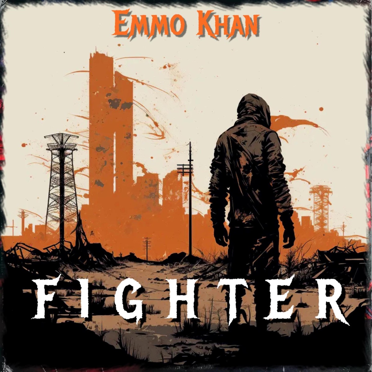 Fighter - Single by Emmo Khan album cover