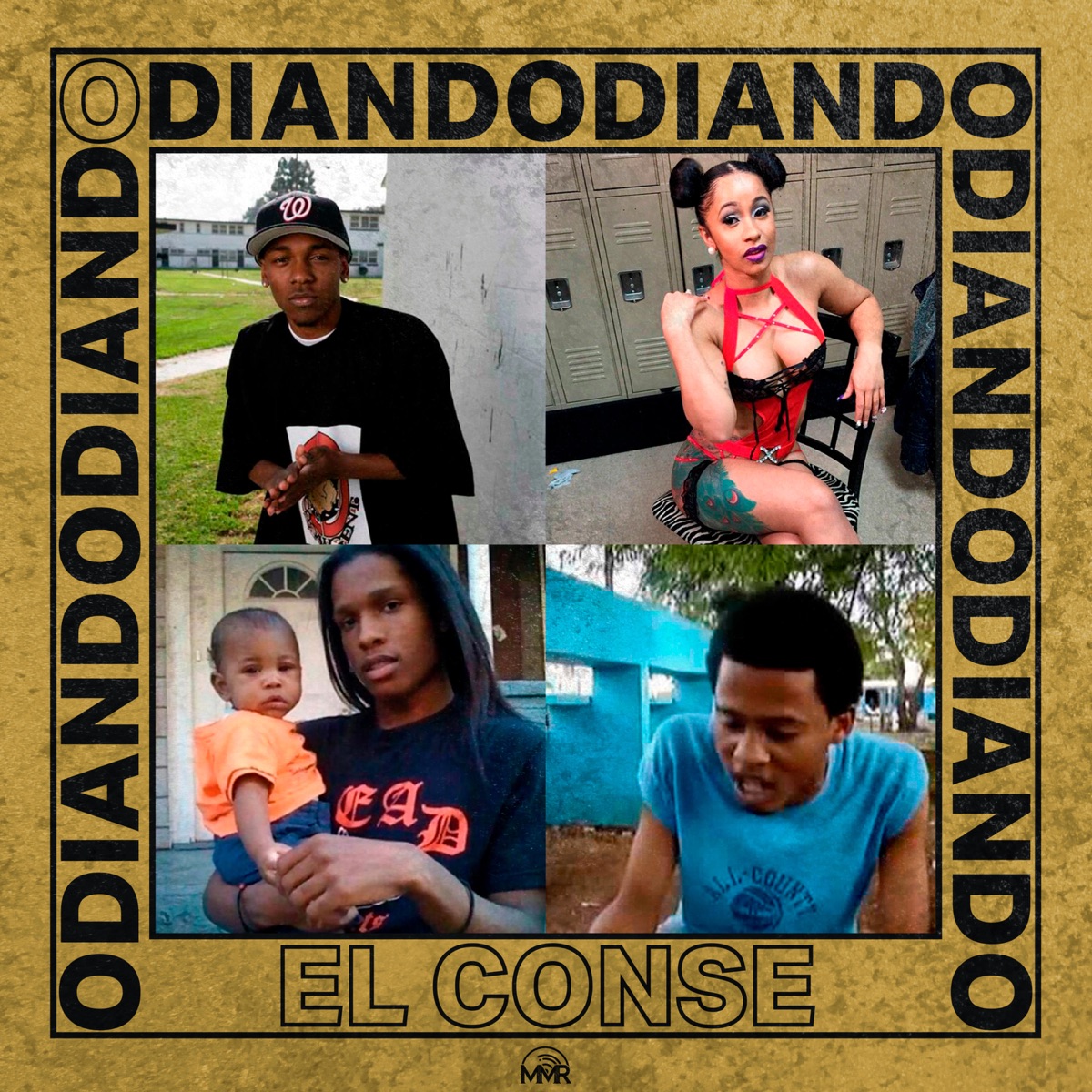 ODIANDO - Single by Menor Music & El Conse album cover