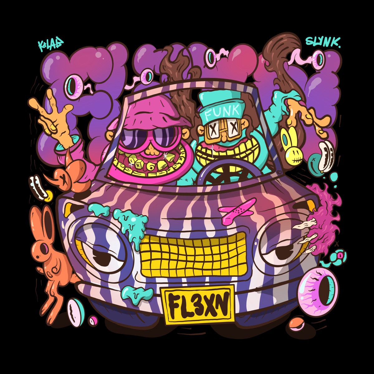 Fl3xn - Single by K+Lab & Slynk album cover