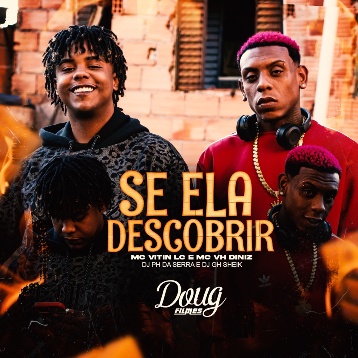 Se Ela Descobrir (feat. DJ GH Sheik) - Single by MC Vitin LC, Mc Vh Diniz & Dj Ph Da Serra album cover
