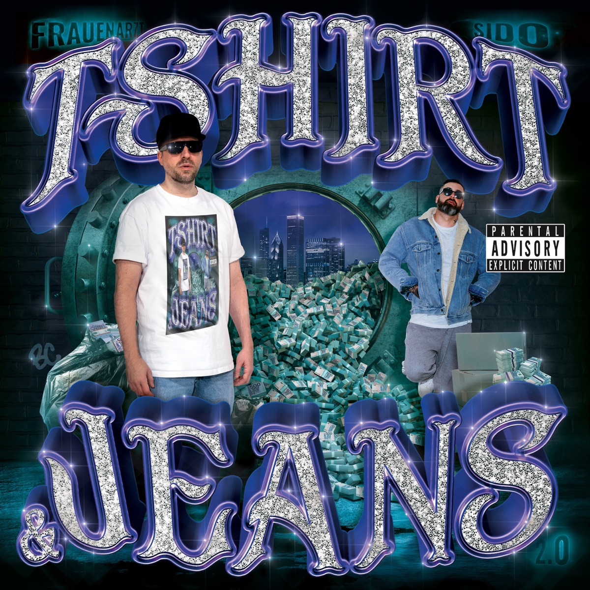 T-Shirt & Jeans 2.0 - Single by Frauenarzt & Sido album cover
