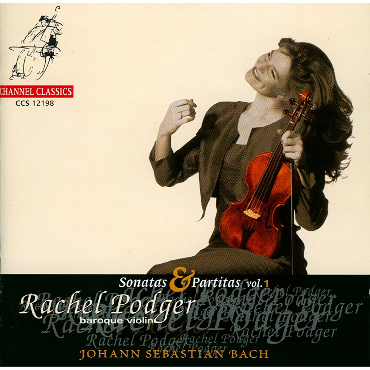Bach: Sonatas & Partitas, Vol. 1 by Rachel Podger album cover