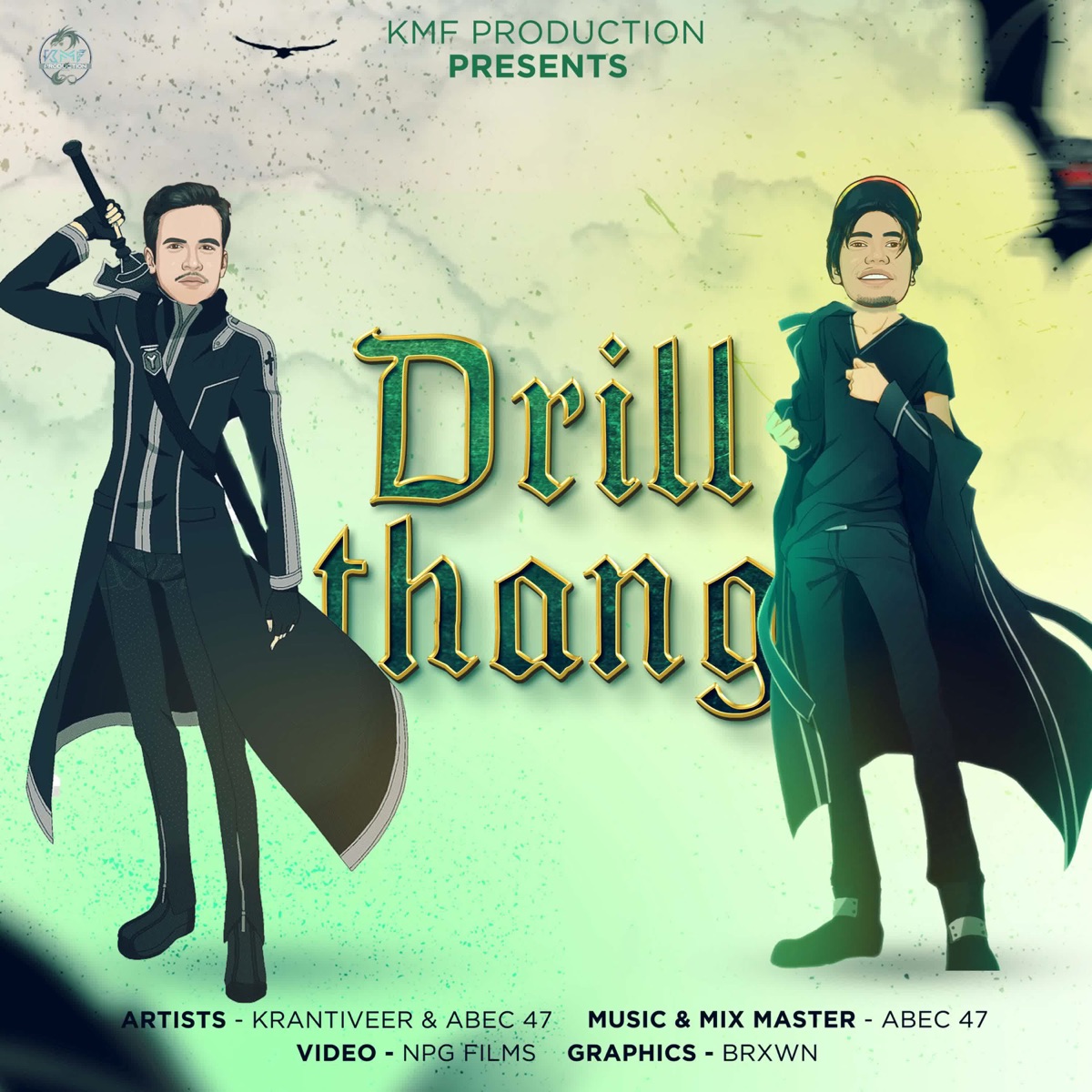 Drill Thang - Single by Krantiveer & Abec 47 album cover