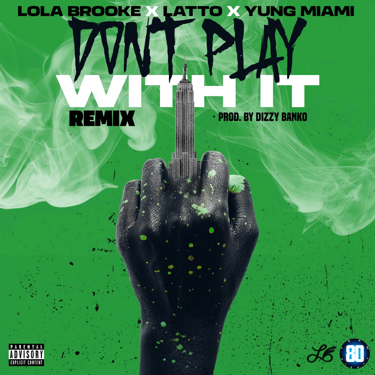 Don't Play With It (Remix) [feat. Latto & Yung Miami] - Single by Lola Brooke album cover