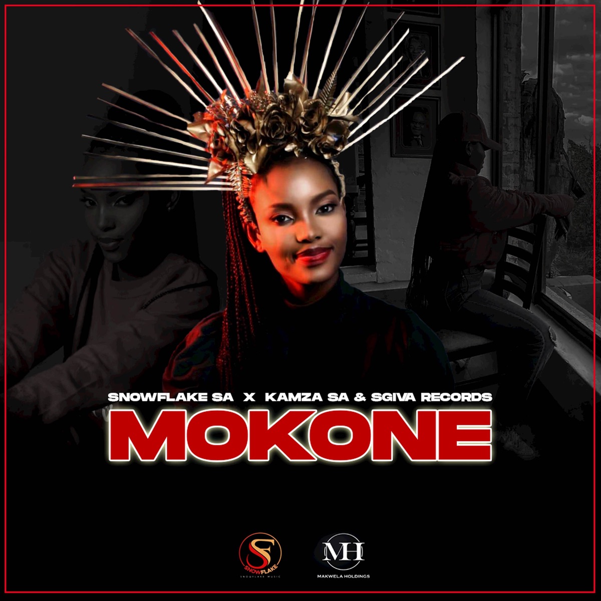 Mokone - Single by Snowflake SA, KaMza SA & Sgiva record album cover