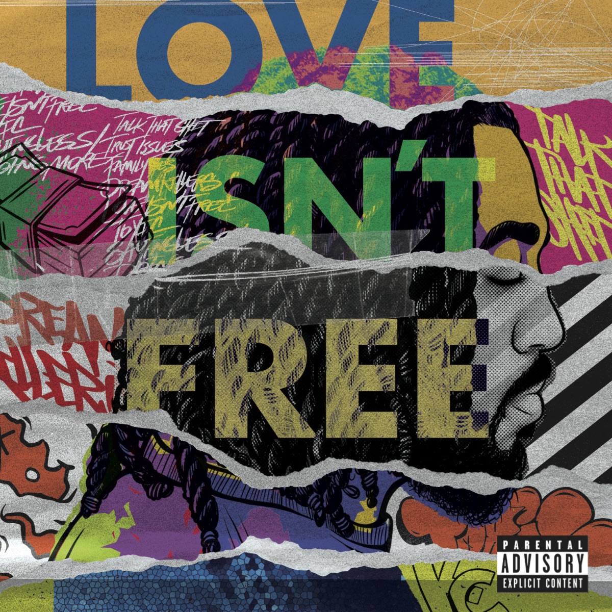 Love Isn't Free by Shawn Majors album cover