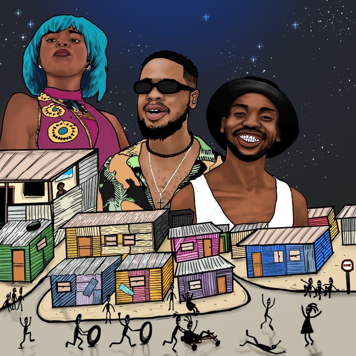 STIMELA (feat. Kayise, CashCore & Jus'Six) - Single by JIKELA STUDIOS album cover