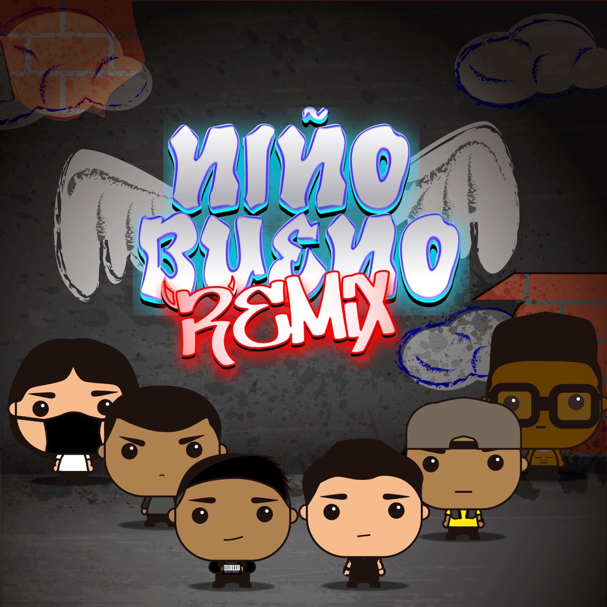 Niño Bueno (Remix) [feat. Lext, NEXO, Army Occi, JACG SAD & Zaylez] - Single by MAGNO $BOY album cover