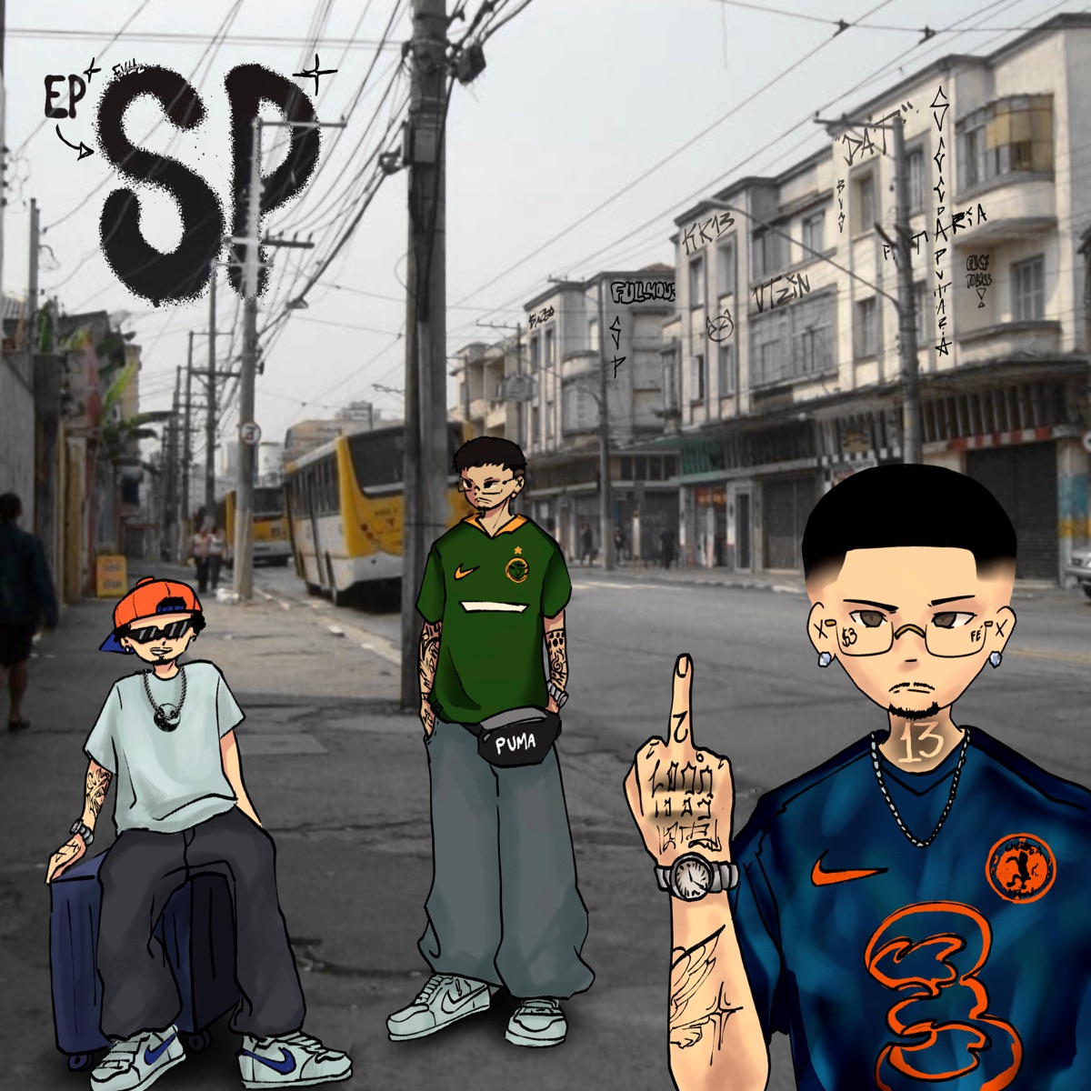Sp (feat. Kr 13, Vtzin mc, Dat MC & Dj Nathan Viega) - EP by full house album cover