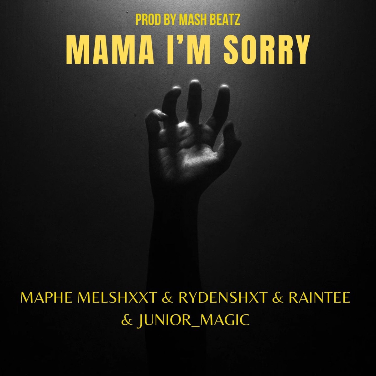 MAMA I'M SORRY (feat. RAINTEE TEE, JUNIOR MAGIC & RYDENSHXT) - Single by MELROSE MELSHXXT album cover
