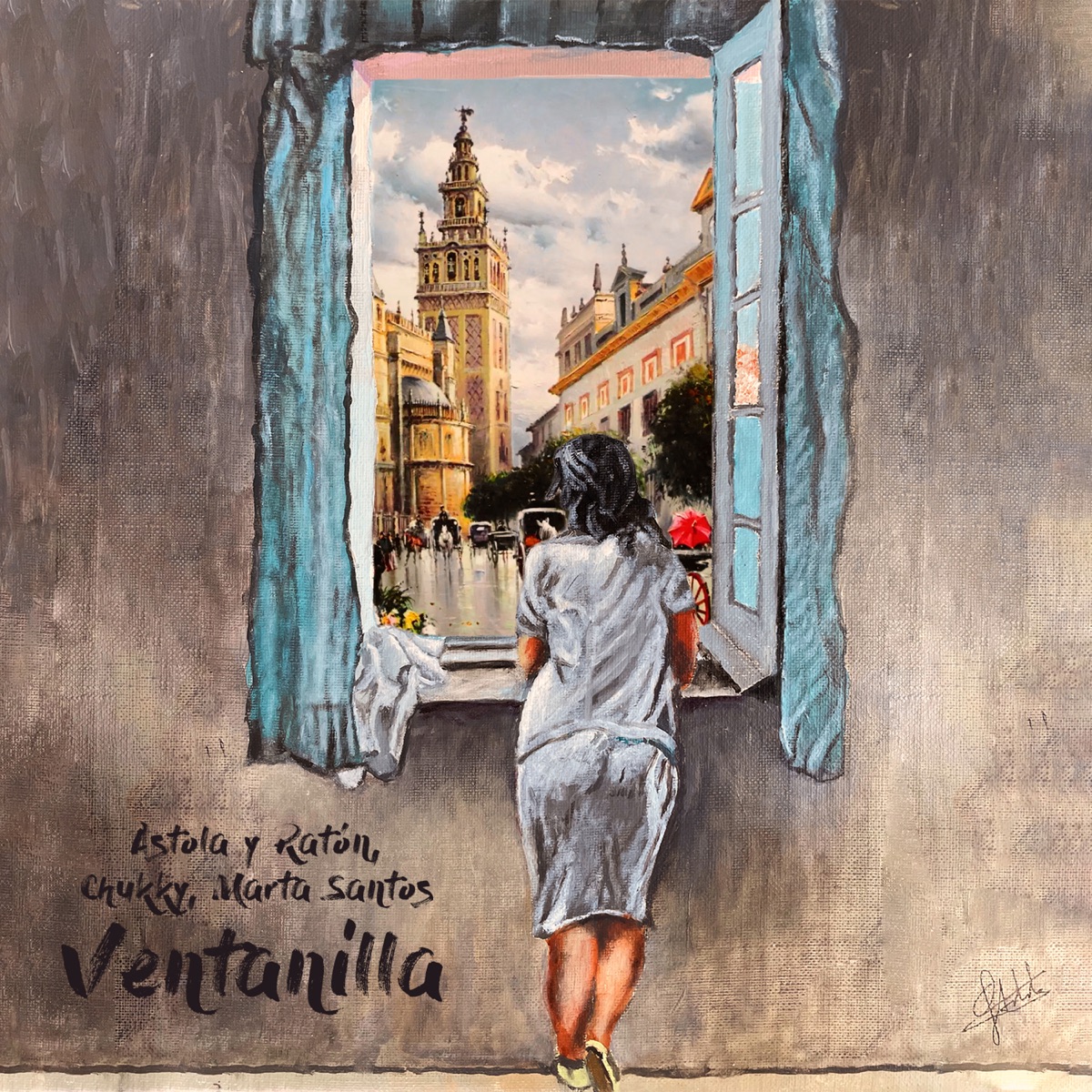 Ventanilla - Single by Astola y Ratón, Marta Santos & Chukky album cover
