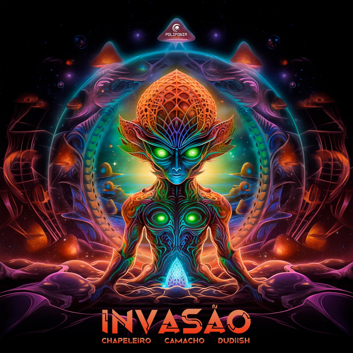 Invasão - Single by Chapeleiro, Henrique Camacho & Dudiish album cover