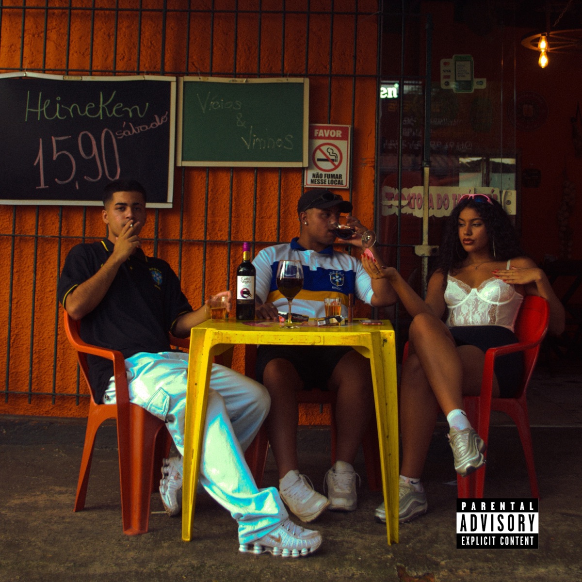 Vícios & Vinhos - EP by ViniSeven & Gomesz album cover