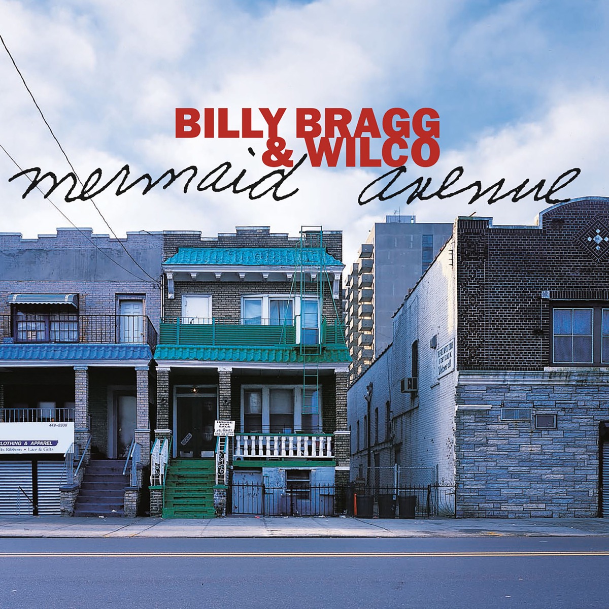 Mermaid Avenue by Billy Bragg & Wilco album cover