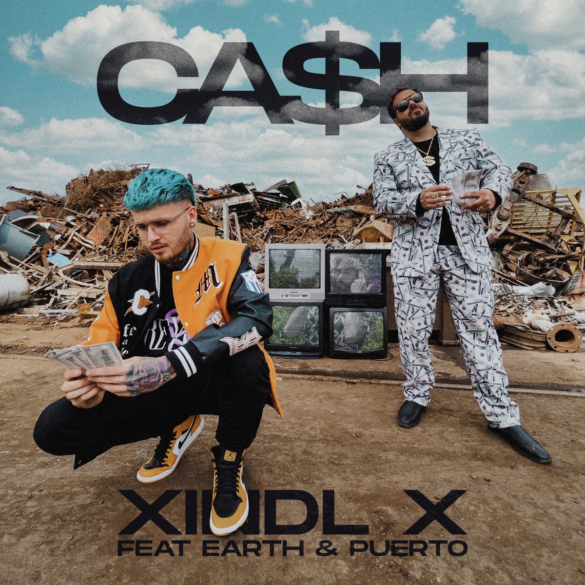 Cash - Single by Xindl X, Earth & Puerto album cover