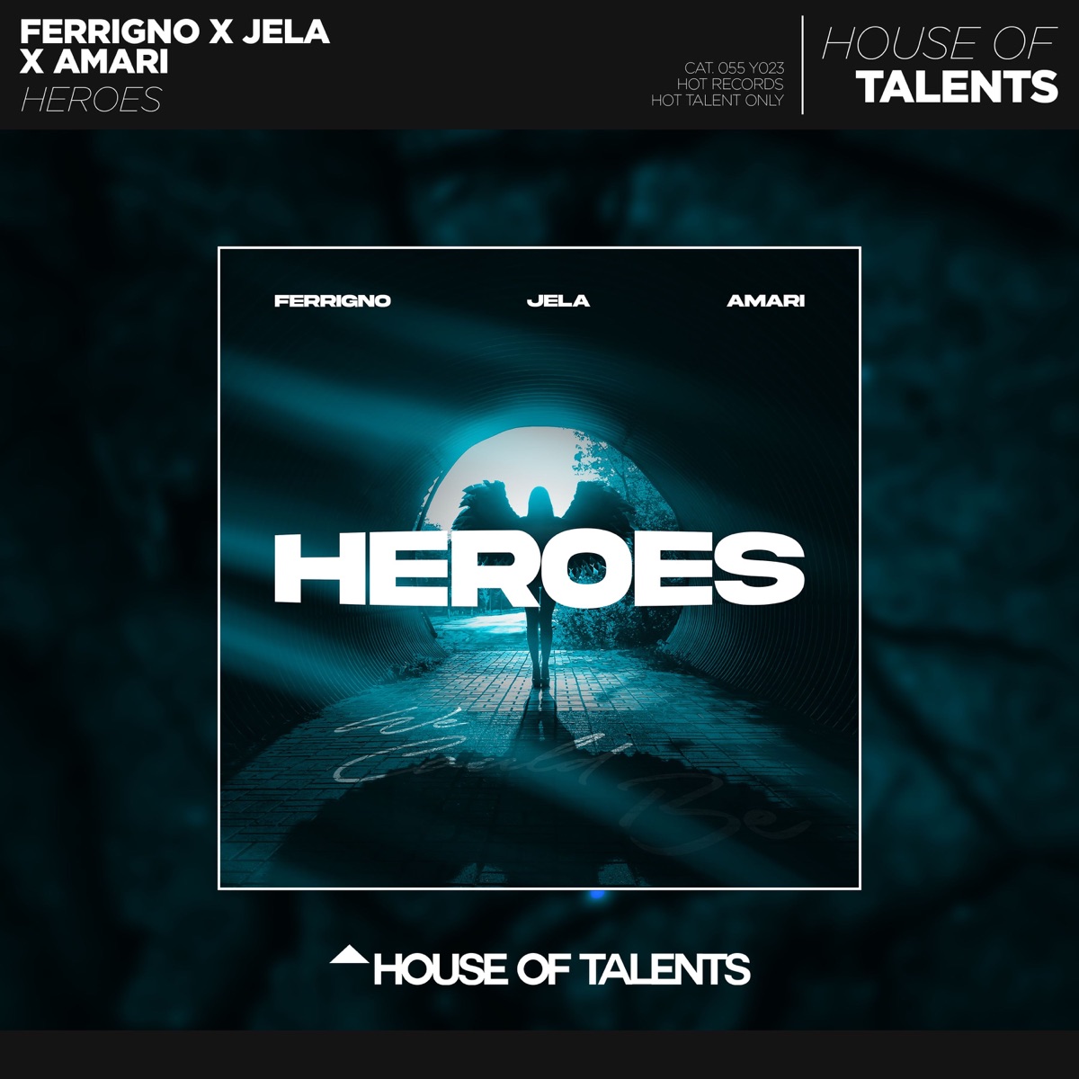 Heroes - Single by Ferrigno, JeLa & Amari album cover