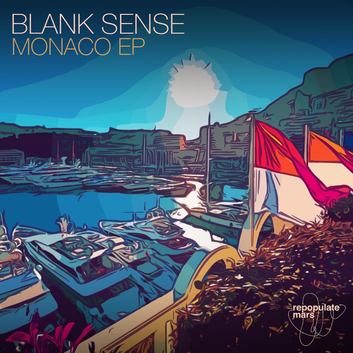 Monaco EP by Blank Sense album cover