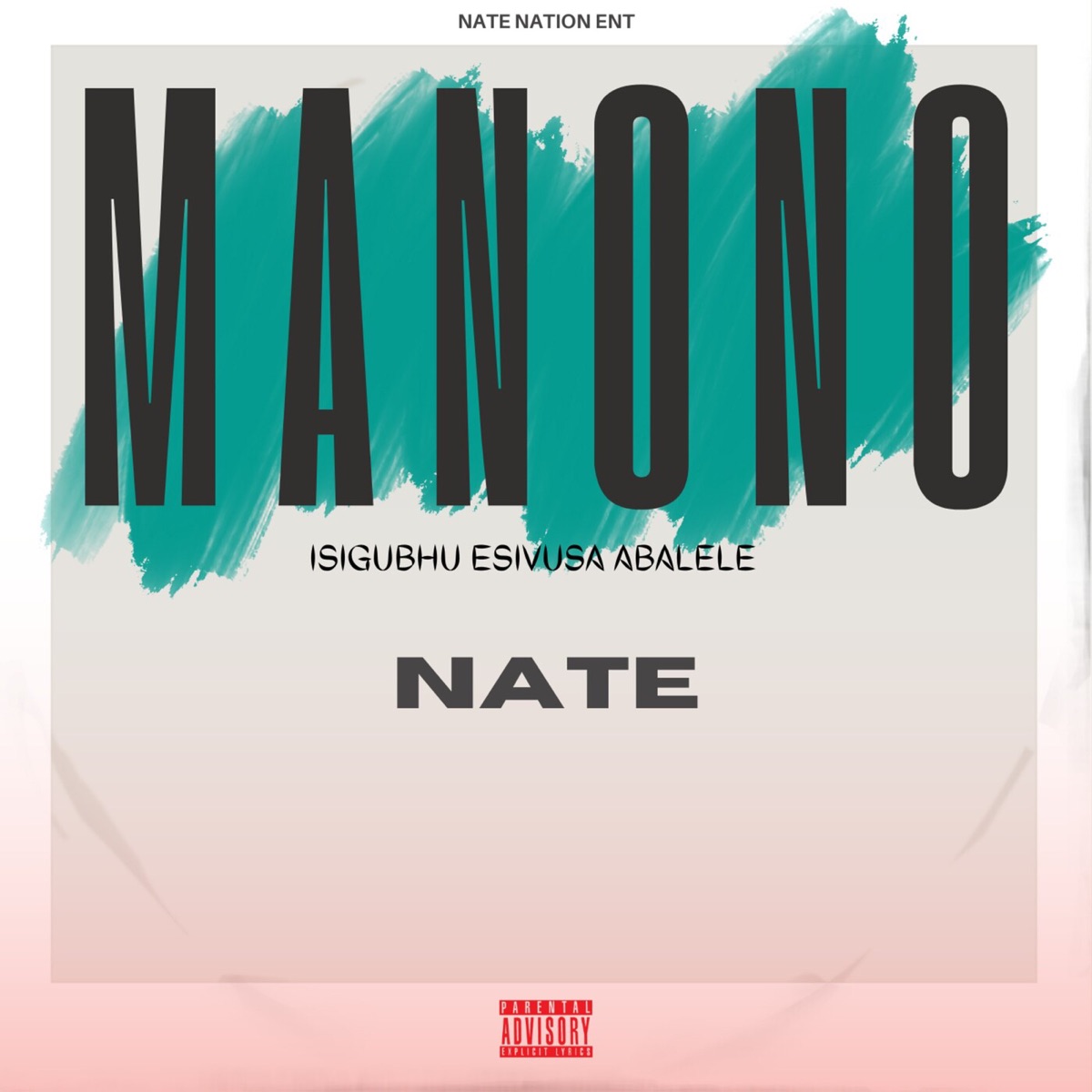 Manono by Nate album cover