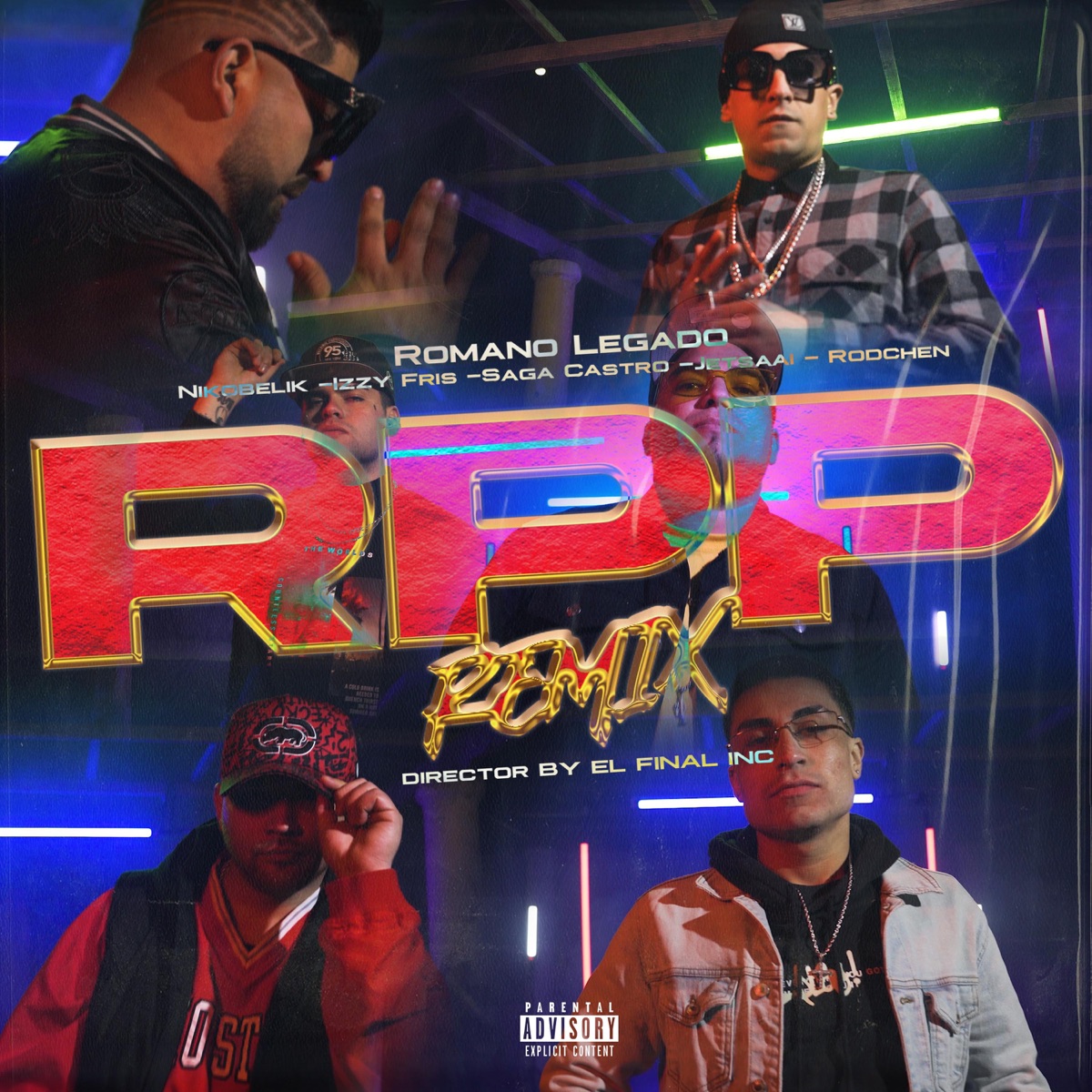 RPP (feat. Nikobelik, Izzy Fris, Sagacastro, Jetsaai & Rodchen) - Single by Romano Legado album cover