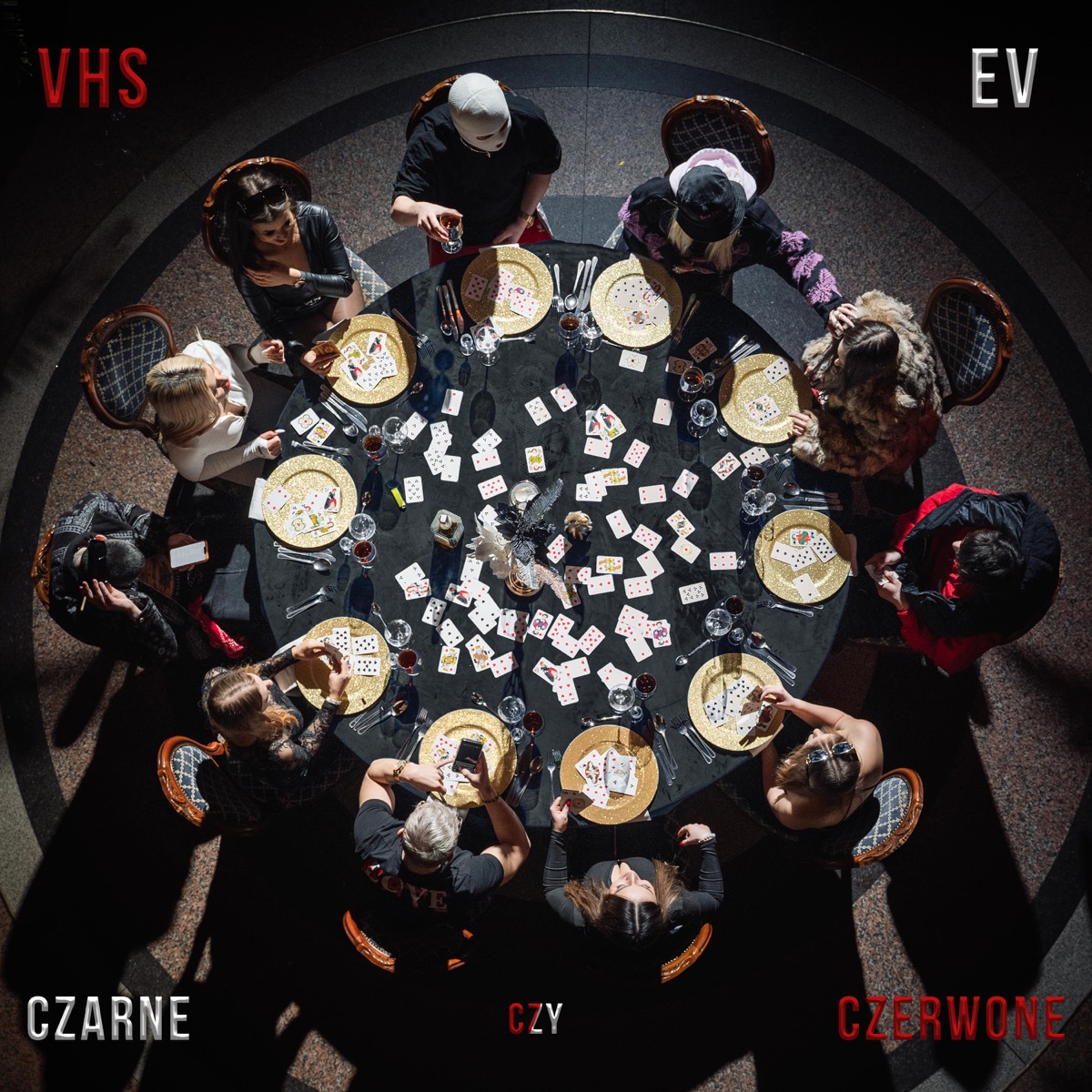 Czarne czy Czerwone - Single by VHS & E V album cover