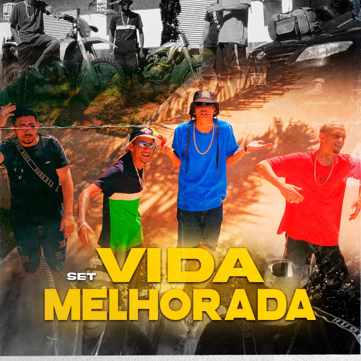 Set Vida Melhorada (feat. MC SaulinCH, Ctz da Norte, J.O.T.A & Mc Nick LP) - Single by NavelProduções & Mc Mateus BSB album cover