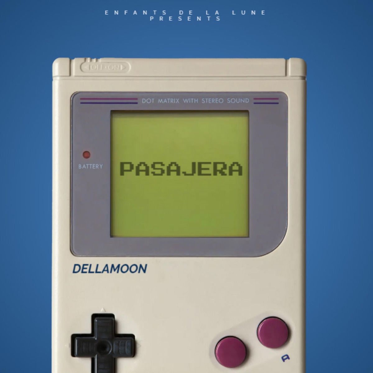pasajera - Single by dellamoon album cover