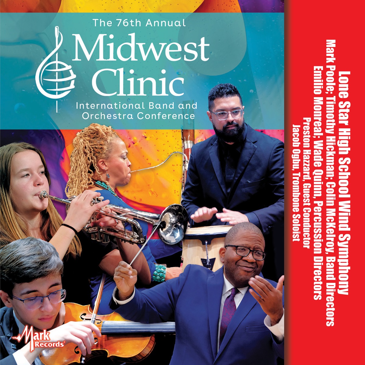 2022 Midwest Clinic: Lone Star High School Wind Symphony (Live) by Lone Star High School Wind Symphony, Jacob Ogbu, Mark Poole, Timothy Hickman & Preston Hazzard album cover
