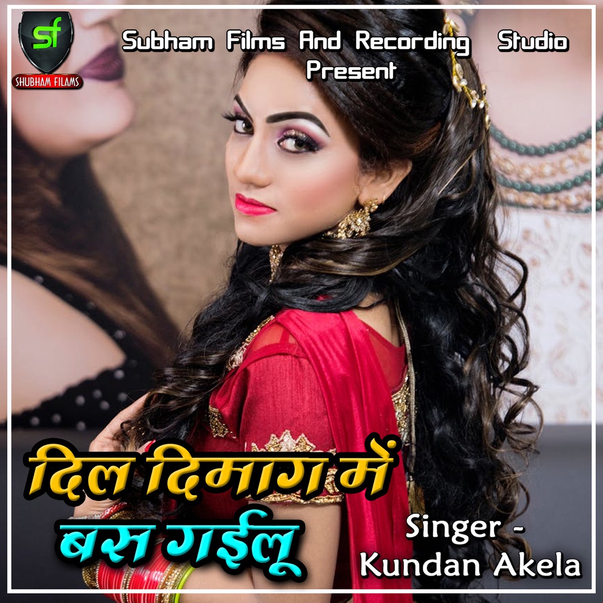Dil Dimag Me Bas Gailu - Single by Kundan Akela album cover